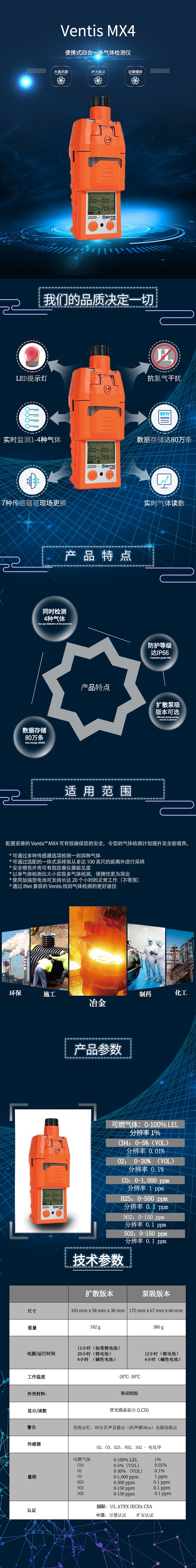 多种气体检测仪 多气体检测仪 便携式气体检测仪 手持式气体检测仪 四合一检测仪 四合一气体检测仪 有毒气体检测仪 复合气体检测仪 英思科气体检测仪